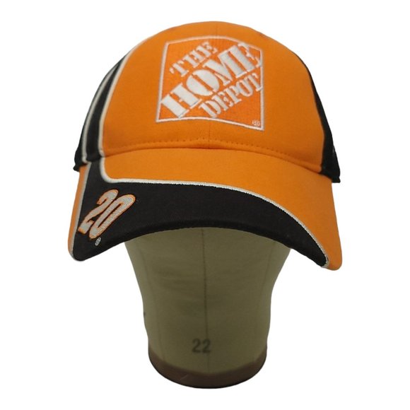 The Home Depot Tony Stewart 20 Cap NASCAR Racing Strapback Hat Gibbs Racing VF - Picture 10 of 14